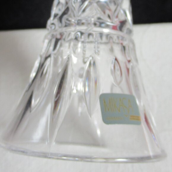 Vintage Mikasa "Heavenly Music" crystal bell ornament - Picture 6 of 8